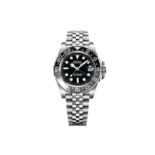 Seiko Mod GMT "Bruce Wayne" Dive Watch